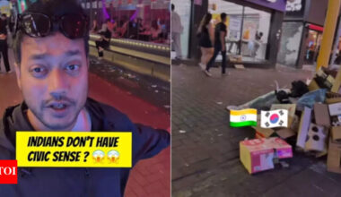 Viral: Man shows littered streets in South Korea, questions why only Indians face civic sense criticism