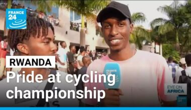Pride and excitement among spectators at road cycling world championships in Rwanda • FRANCE 24