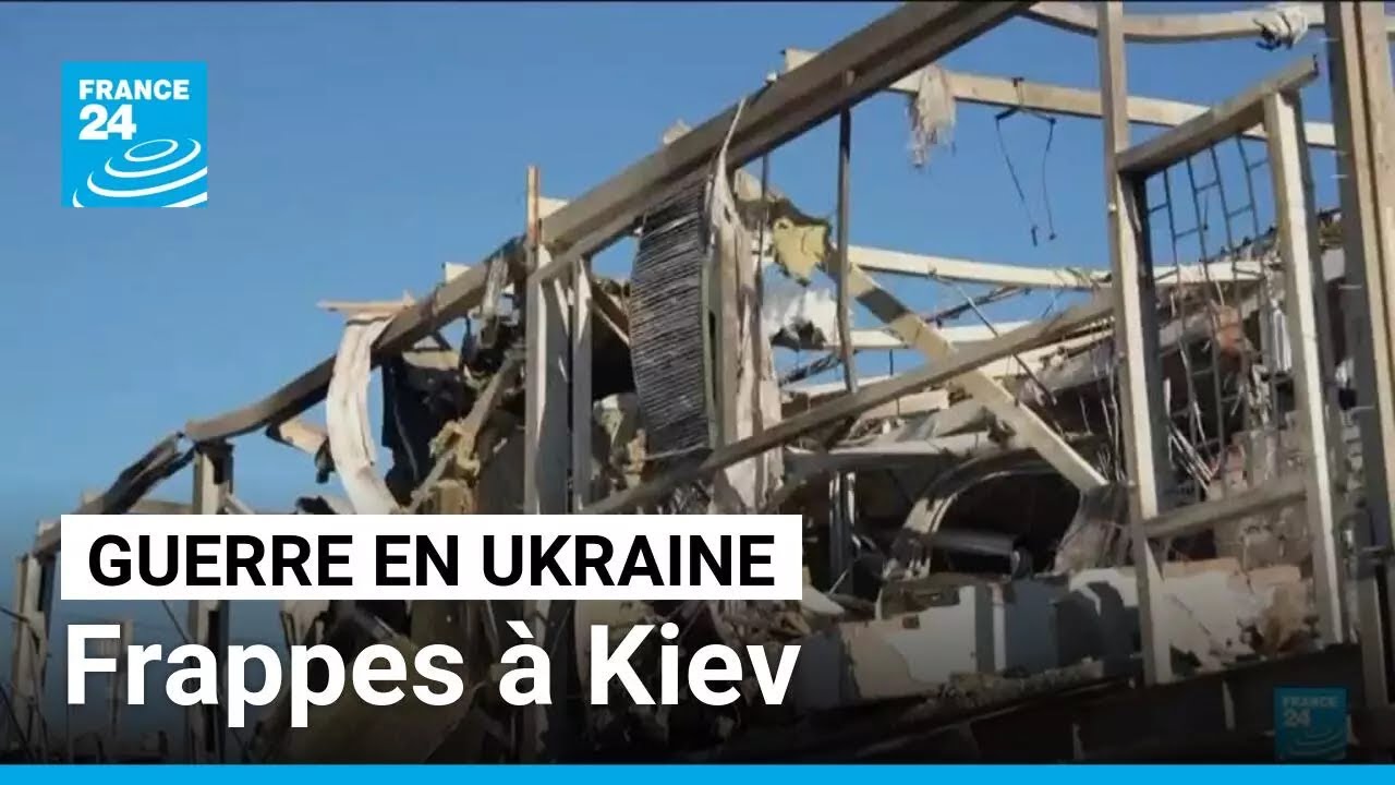 Guerre en Ukraine : frappes russes à Kiev, au moins quatre morts • FRANCE 24