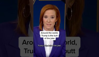 Around the world, Trump is the butt of the joke
