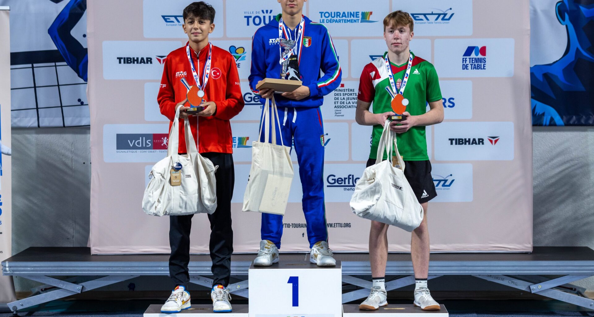 Francesco TREVISAN Wins Under 15 Boys’ Europe Top 10 Title in Tours
