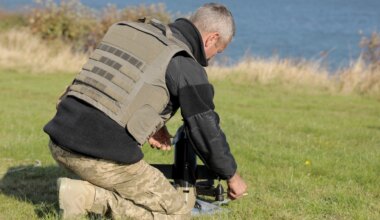 Ukrainian delegation in Denmark demonstrates drone interception with Sting systems