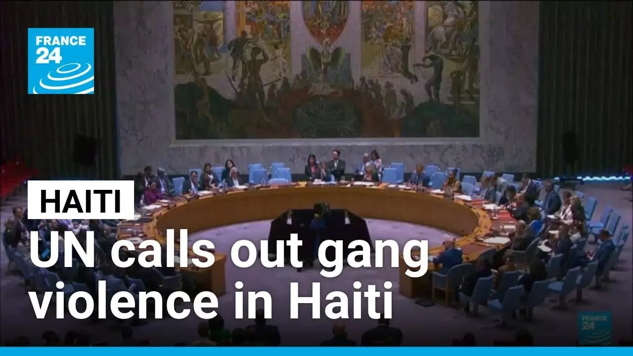 UN votes to authorize 5,550-member international Haiti force • FRANCE 24 English