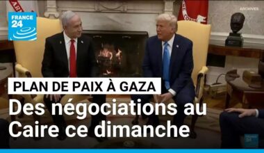 Plan de paix de Donald Trump : des négociations au Caire ce dimanche • FRANCE 24