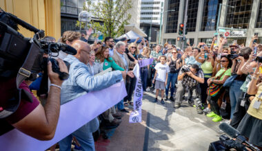 What we saw on Denver's reopened 16th Street: protests, politicians and music