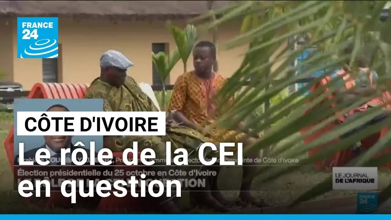 Élection présidentielle en Côte d'Ivoire : le rôle de la CEI en question • FRANCE 24