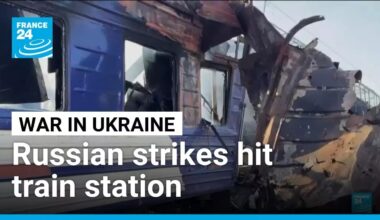 Ukraine says Russia intensifying railway strikes to isolate frontline communities • FRANCE 24