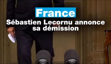 France : Sébastien Lecornu annonce sa démission et déplore les "appétits partisans"