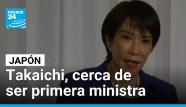 Sanae Takaichi, elegida líder del partido gobernante en Japón • FRANCE 24 Español