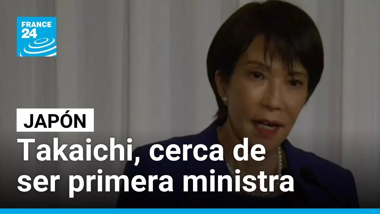 Sanae Takaichi, elegida líder del partido gobernante en Japón • FRANCE 24 Español