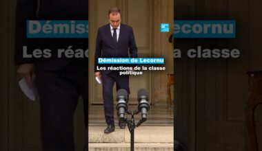 Démission de Lecornu : réactions de la classe politique française • FRANCE 24