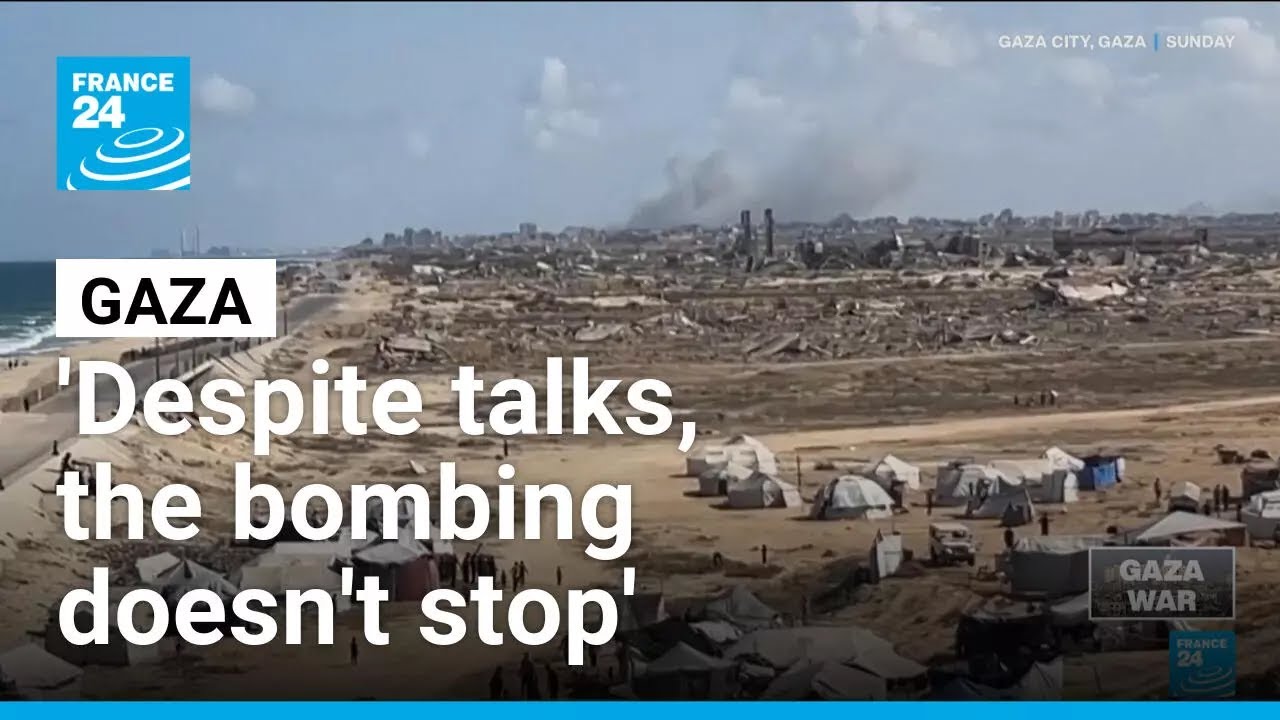'Despite talks over an end to the war, the bombing doesn't stop' • FRANCE 24 English