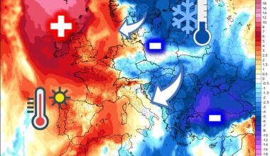 metà Ottobre, aria artica verso l'Italia, può arrivare anche la Neve. Tendenza