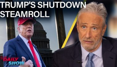 Jon Stewart Makes the Case for Dems Holding the Line in Trump's Shutdown Warfare | The Daily Show