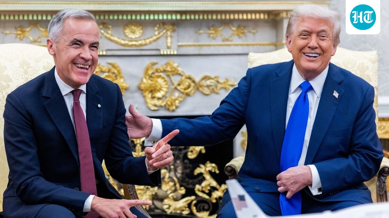 ‘Merger with the US’: Trump repeats ‘51st US state’ quip in meeting with Canada PM Mark Carney | Watch