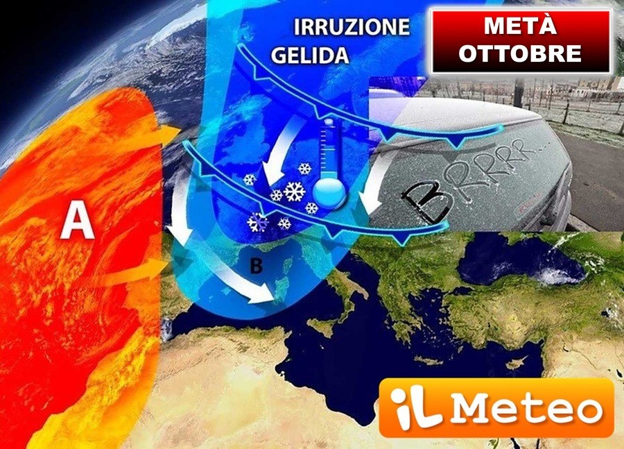 svolta invernale da metà Ottobre, l'ipotesi è sempre più concreta