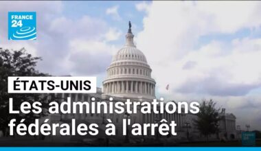 États-Unis : les administrations fédérales à l'arrêt • FRANCE 24