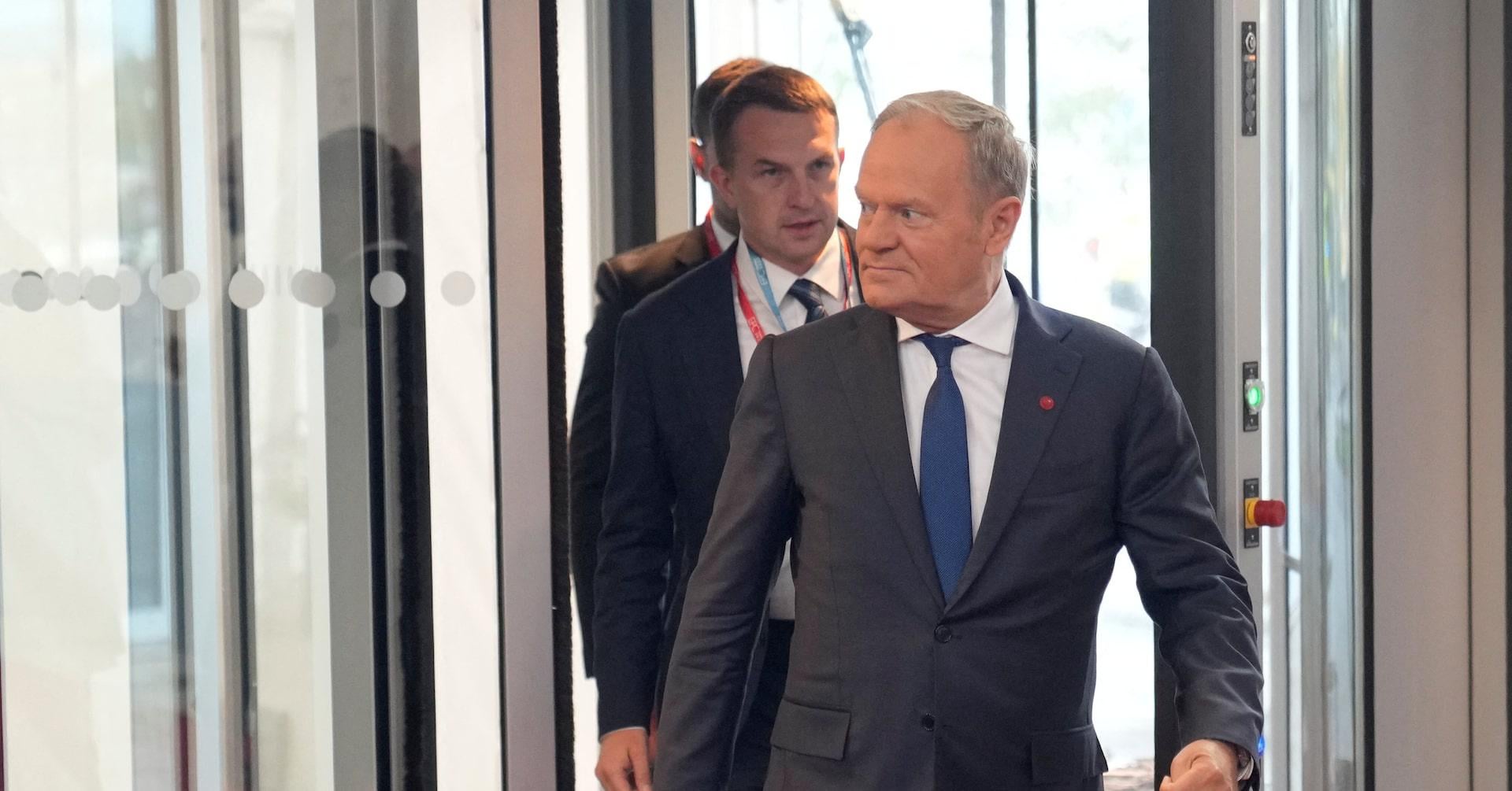 Tusk mówi, że nie jest w Polskim interesie przekazać Niemcom Wołodymyra Z. podejrzanego o wysadzenie gazociągu Nord Stream
