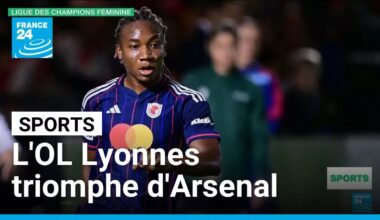 Ligue des championnes : l'OL Lyonnes s'offre un succès de prestige à Arsenal • FRANCE 24
