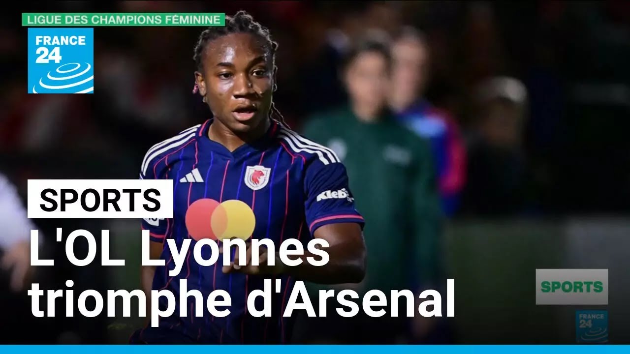 Ligue des championnes : l'OL Lyonnes s'offre un succès de prestige à Arsenal • FRANCE 24