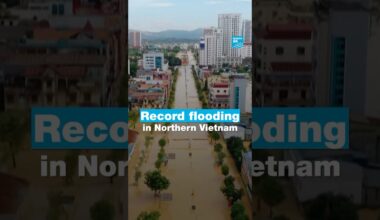 Record flooding in Northern Vietnam 🇻🇳• FRANCE 24 English