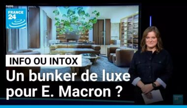 Un bunker de luxe pour Emmanuel Macron "en prévision de la Troisième Guerre mondiale" ?