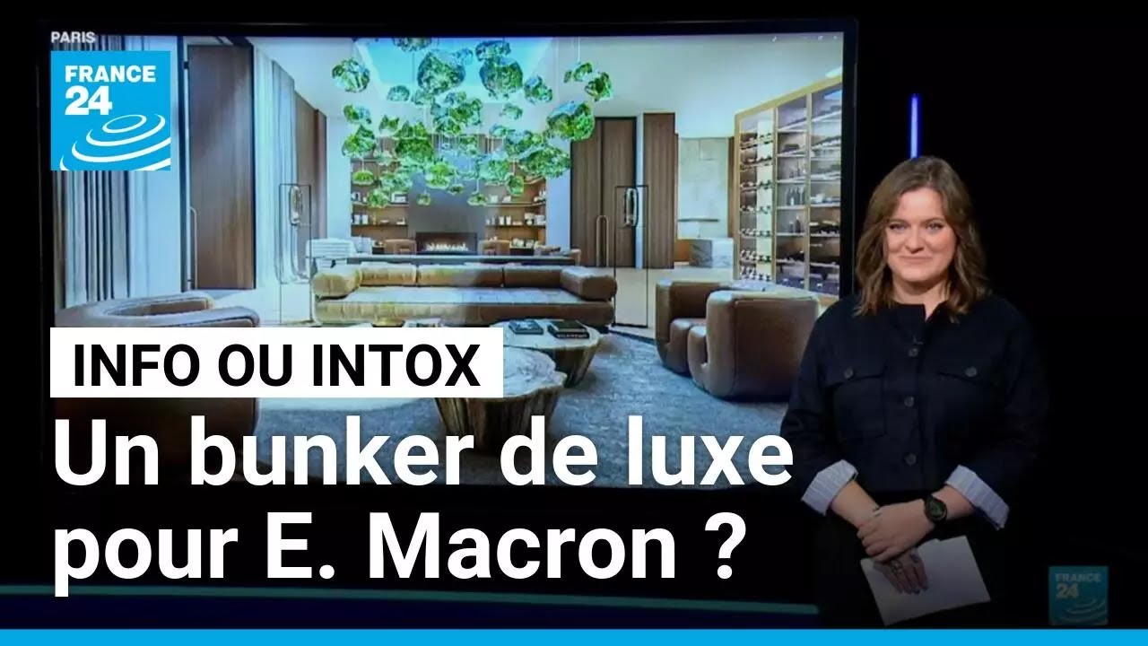 Un bunker de luxe pour Emmanuel Macron "en prévision de la Troisième Guerre mondiale" ?
