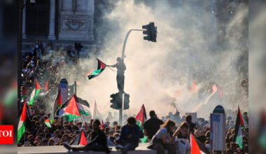 Italy face tense World Cup qualifier against Israel amid massive pro-Palestinian protests | Football News