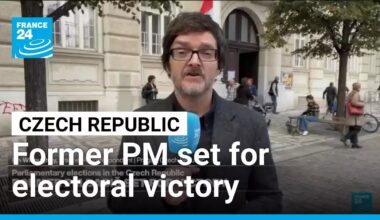 Czech Republic: former PM Babis set for victory in parliamentary elections • FRANCE 24 English