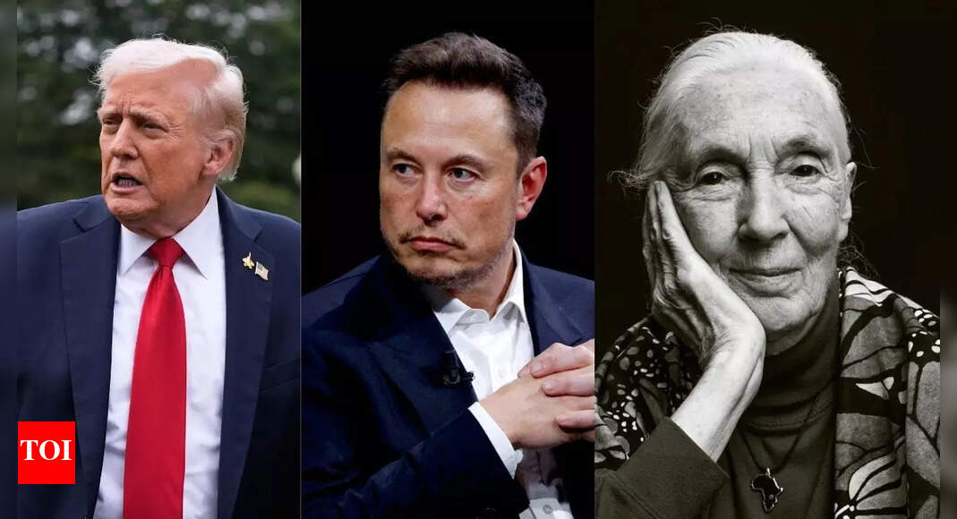 “Send Elon Musk, Donald Trump and Netanyahu to space in a…,” said conservation activist Jane Goodall in her final interview | World News