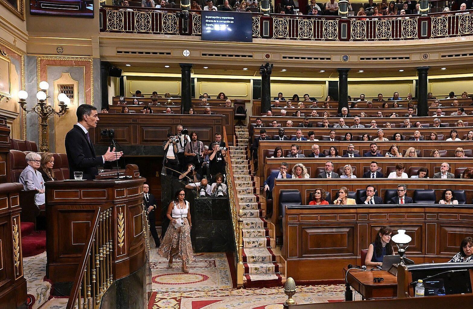 Spanish parliament approves arms embargo on Israel