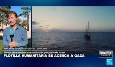 Flotilla Global Sumud se acerca a Gaza con riesgo de interceptación israelí