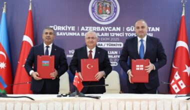 Türkiye, Azerbaijan, and Georgia hold trilateral defense ministerial meeting in Ankara