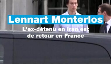 Lennart Monterlos de retour en France après quatre mois de détention en Iran • FRANCE 24