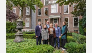 The Netherlands and Turkey strengthen ties with tulip planting at Turkish embassy