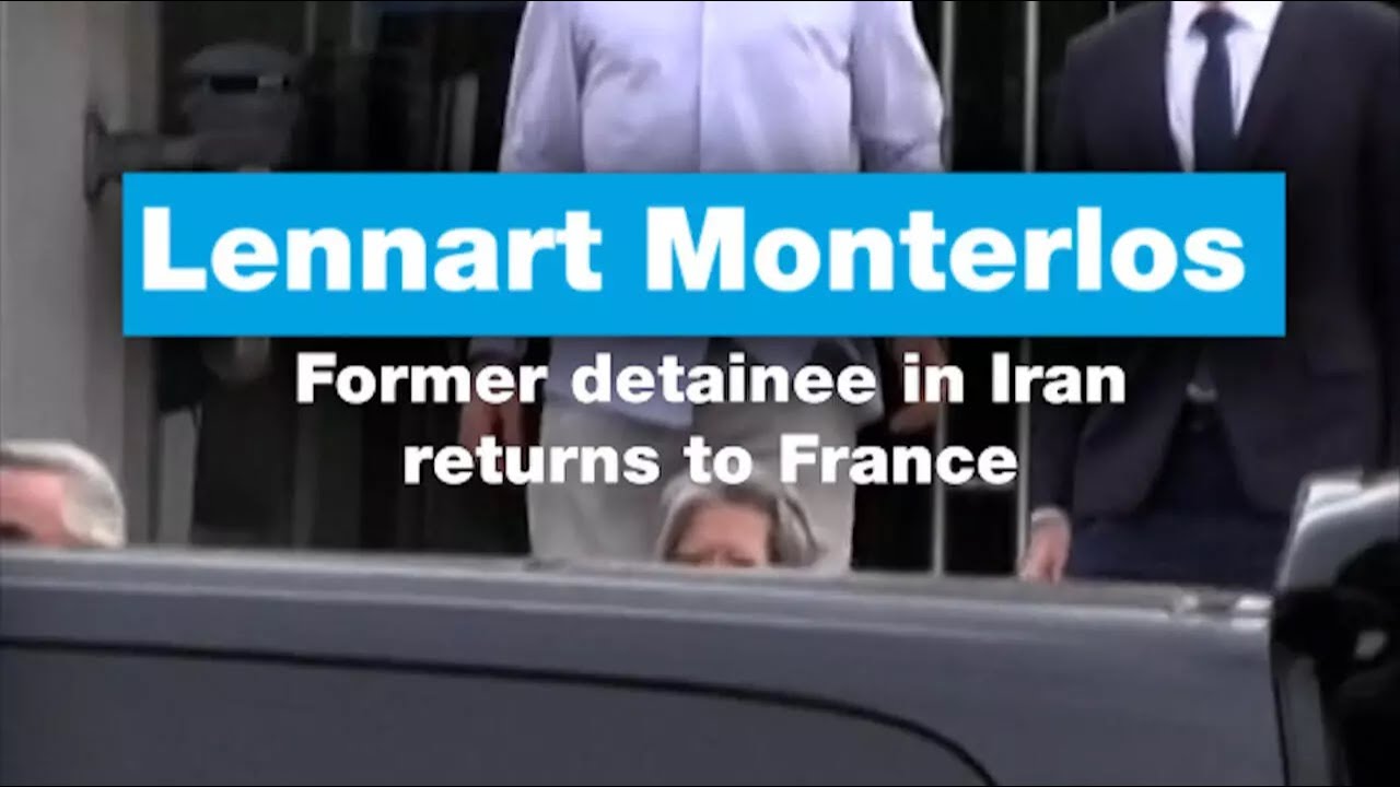 Lennart Monterlos: Teen released from Iranian detention arrives in France • FRANCE 24 English
