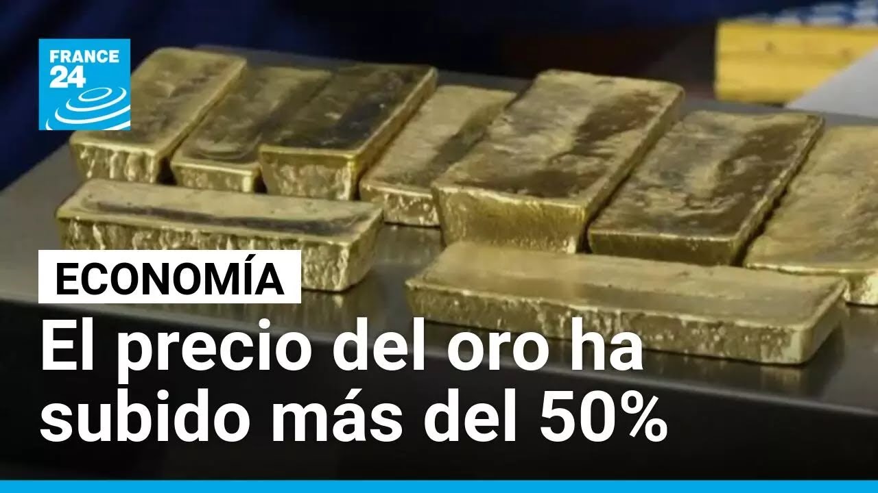 En tiempos de crisis, el oro es rey: el metal alcanza nuevo precio récord • FRANCE 24 Español
