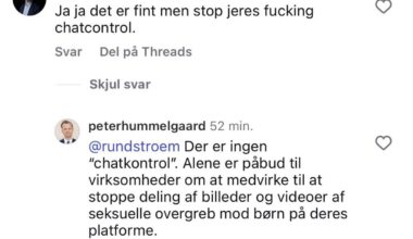 Hunnelgaard: Der er ingen ChatControl