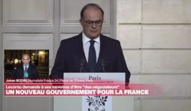 Nouveau gouvernement en France : dix-huit noms et peu de nouveautés • FRANCE 24