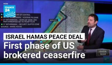 Israel and Hamas agree to first phase of US-brokered ceasefire • FRANCE 24 English