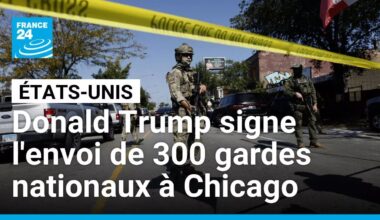 Donald Trump signe l'envoi de 300 gardes nationaux à Chicago, une juge bloque la décision à Portland