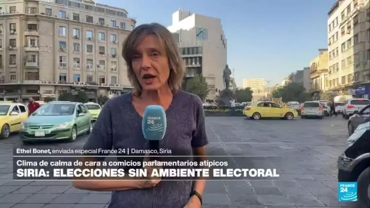 Informe desde Damasco: sin ambiente electoral previo a los comicios en Siria • FRANCE 24 Español