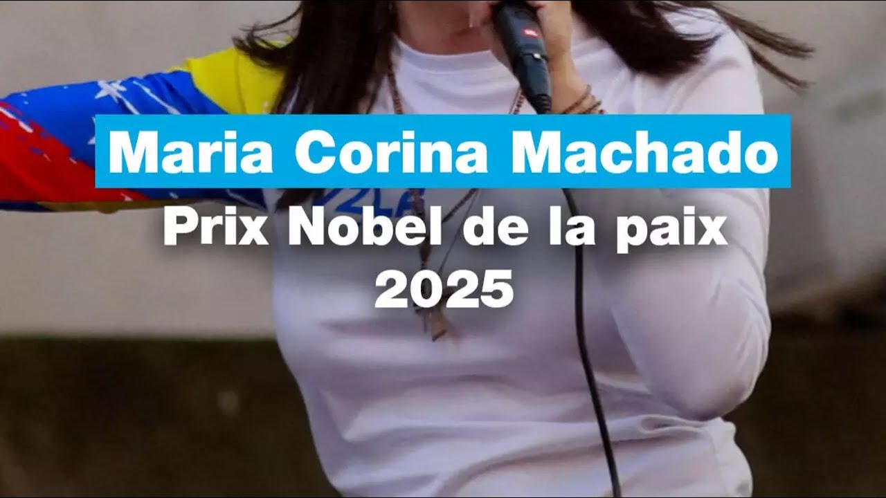 Maria Corina Machado, la lauréate du prix Nobel de la paix 2025 • FRANCE 24