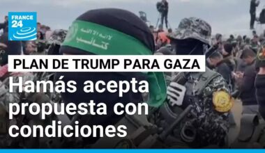Hamás acepta puntos significativos de plan de Trump para Gaza; pero pide negociar otros
