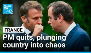France's PM quits hours after naming government, plunging the country into more political chaos