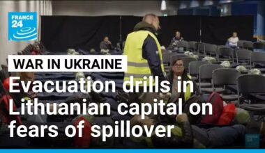Lithuania prepares to evacuate thousands if Ukraine war spills over • FRANCE 24 English