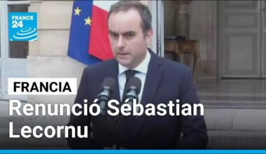 Francia: renuncia primer ministro Lecornu 27 días después de su nombramiento