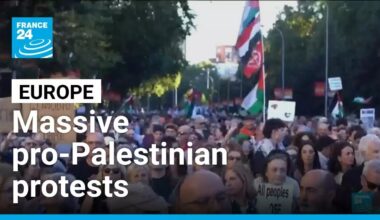 Massive marches across Europe protest Israel's military campaign in Gaza • FRANCE 24 English