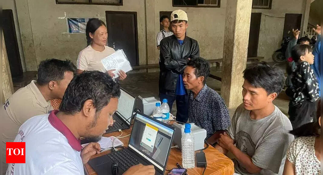 Mizoram finishes 40.37% of biometric enrolment of refugees since July end | Guwahati News