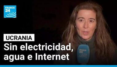 Ataques con drones sacuden Ucrania: los civiles se quedan sin electricidad, agua e Internet